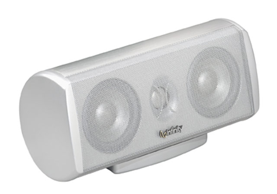TSS CENTER 1100 - Black - 2-Way Dual 3-1/2 inch Center Channel Speaker with MMD™ drivers. Part of the TSS1100 system. - Hero